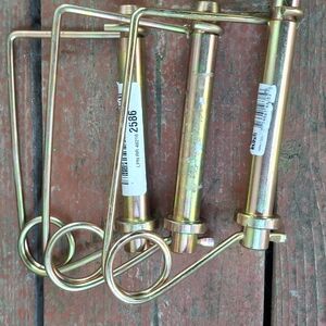 Gold Hitch Pin Lock Handle
